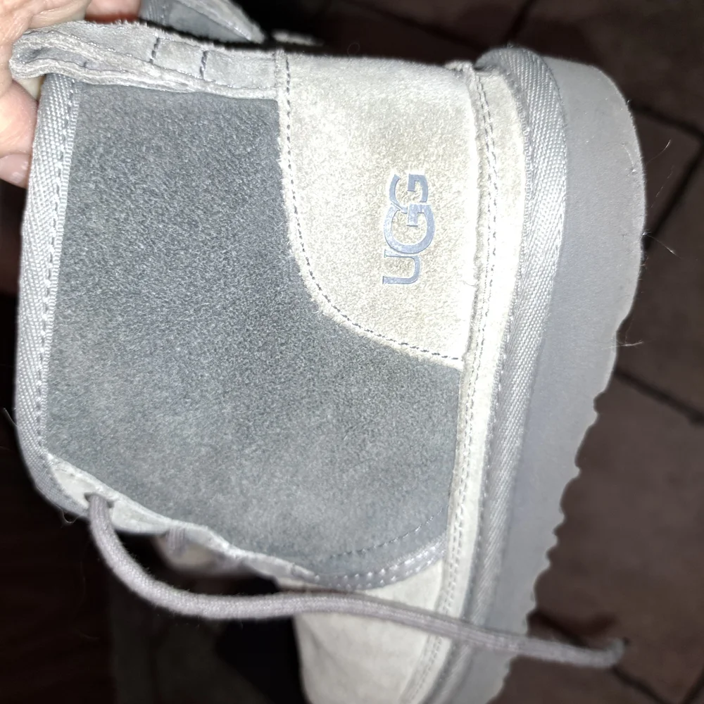 UGG Gray Boots Classic Suede Design